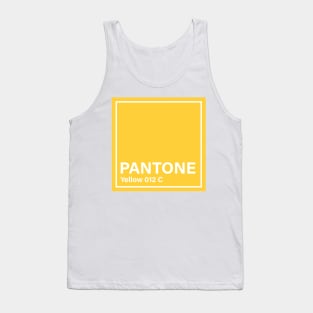 pantone Yellow 012 C Tank Top